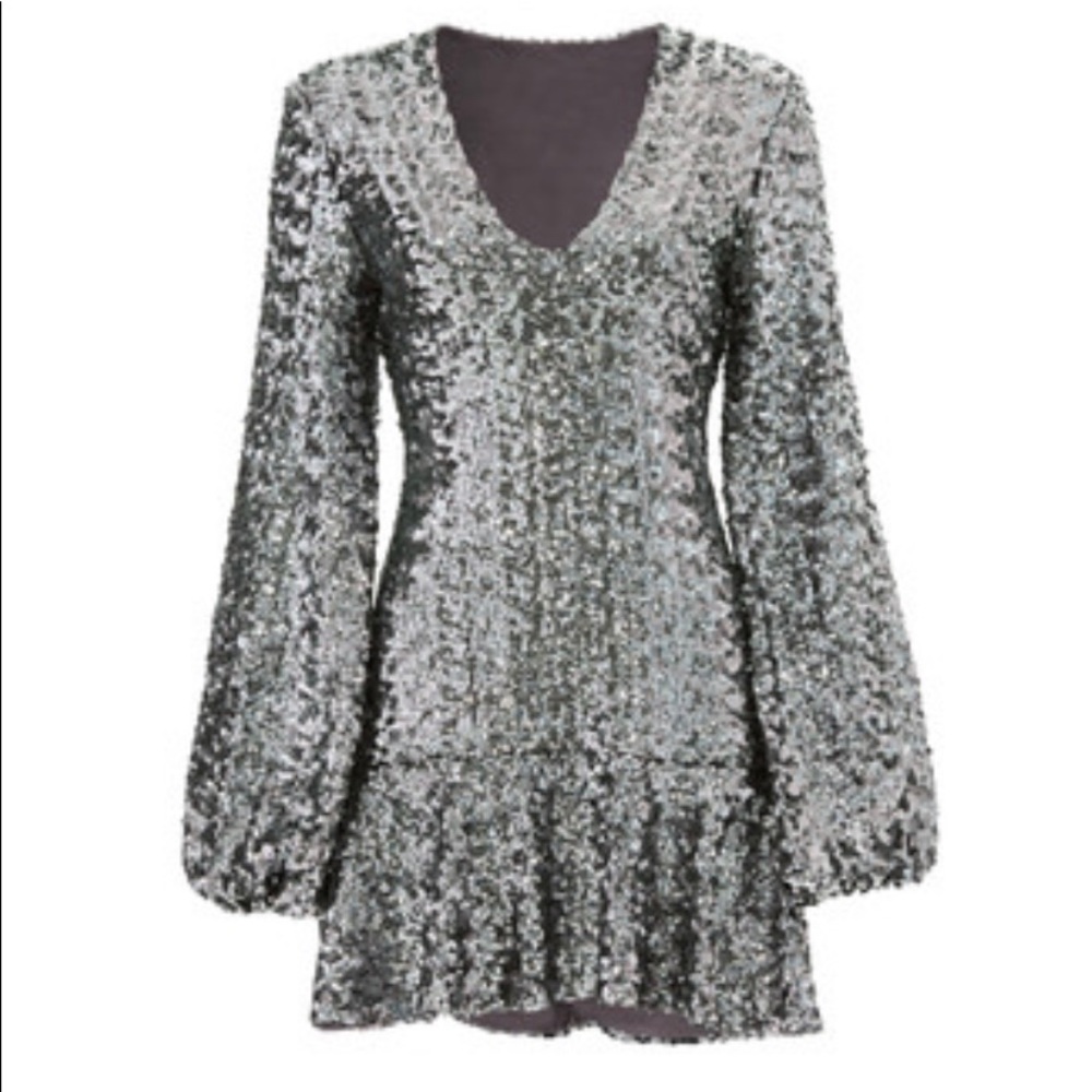 ⭐️ Alexis Sequin Dress ⭐️ - Picture 2 of 7